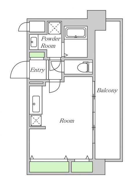 ＣＡＳＳＩＡ福島駅前 7階 ワンルーム 賃貸物件詳細