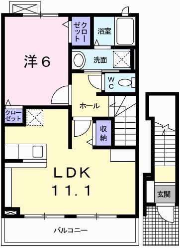 兵庫県たつの市龍野町富永 本竜野駅 1LDK アパート 賃貸物件詳細
