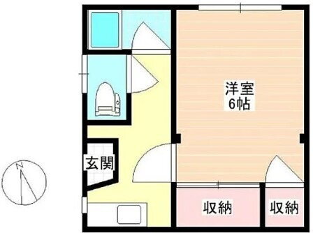 第２ハイツコトブキ 1階 1K 賃貸物件詳細