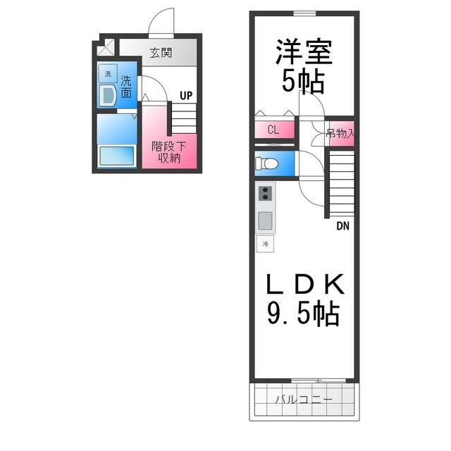 大阪府堺市北区中百舌鳥町１ 中百舌鳥駅 1LDK アパート 賃貸物件詳細