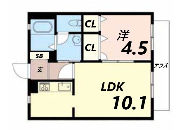 兵庫県姫路市四郷町見野 御着駅 1LDK アパート 賃貸物件詳細