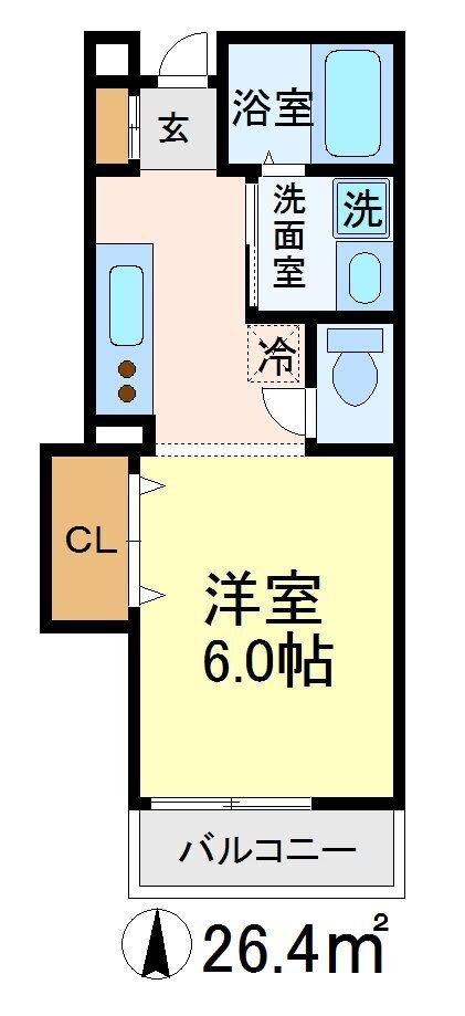 東京都世田谷区赤堤３ 経堂駅 1K アパート 賃貸物件詳細