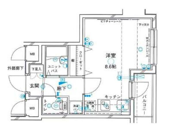東京都港区芝５ 田町駅 ワンルーム マンション 賃貸物件詳細