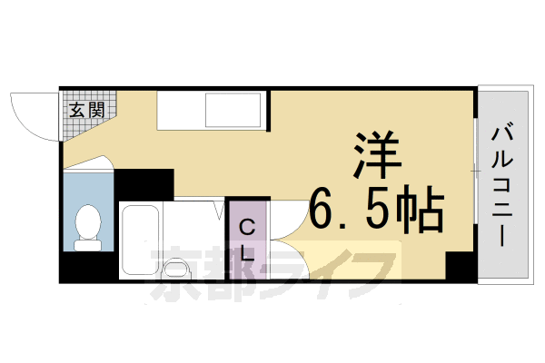 京都府京都市右京区西院下花田町 西院駅 1K マンション 賃貸物件詳細