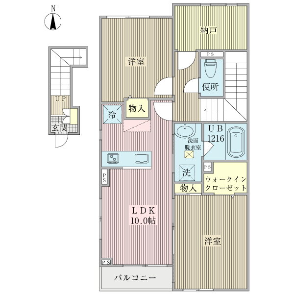 東京都江戸川区東葛西８ 葛西駅 2LDK アパート 賃貸物件詳細