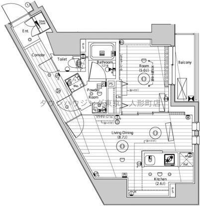 東京都墨田区東向島６ 八広駅 1LDK マンション 賃貸物件詳細