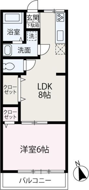 東京都練馬区中村南２ 都立家政駅 1LDK アパート 賃貸物件詳細
