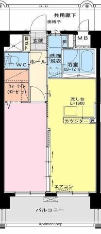 宮崎県宮崎市鶴島２ 宮崎駅 1LDK マンション 賃貸物件詳細