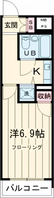 東京都練馬区練馬３ 練馬駅 1K マンション 賃貸物件詳細