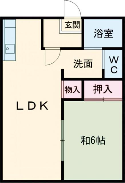 栃木県足利市葉鹿町 小俣駅 1LDK アパート 賃貸物件詳細