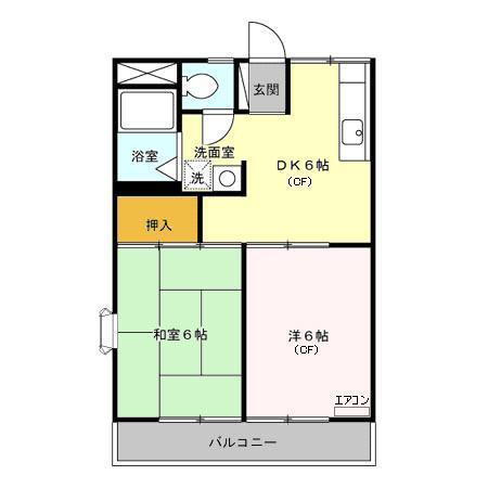 埼玉県川口市大字木曽呂 東浦和駅 2DK アパート 賃貸物件詳細