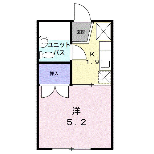 神奈川県茅ヶ崎市本村２ 茅ケ崎駅 1K アパート 賃貸物件詳細