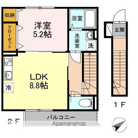 神奈川県横浜市西区西戸部町１ 日ノ出町駅 1LDK アパート 賃貸物件詳細