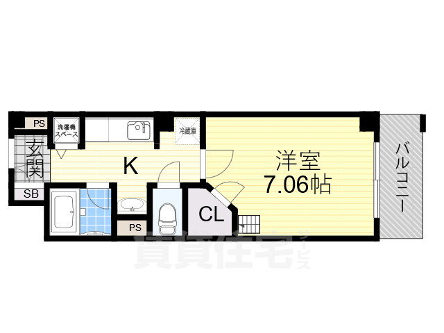 大阪府茨木市東奈良２ 南茨木駅 1K マンション 賃貸物件詳細