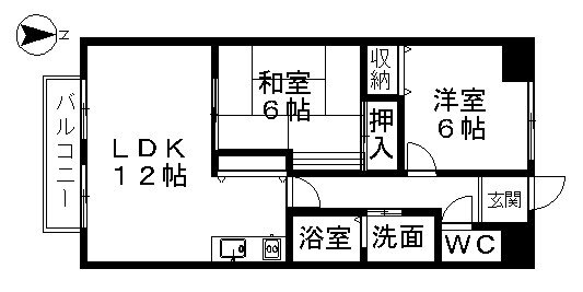 愛知県名古屋市東区豊前町３ 車道駅 2LDK マンション 賃貸物件詳細