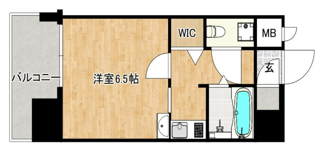 福岡県福岡市博多区博多駅前４ 博多駅 1K マンション 賃貸物件詳細