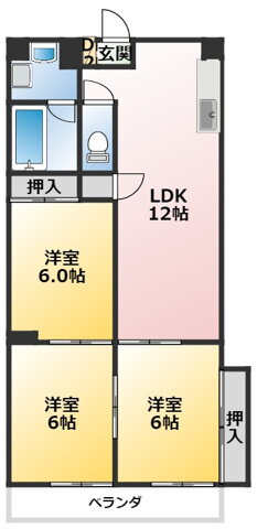 愛知県大府市共和町６ 共和駅 3LDK マンション 賃貸物件詳細
