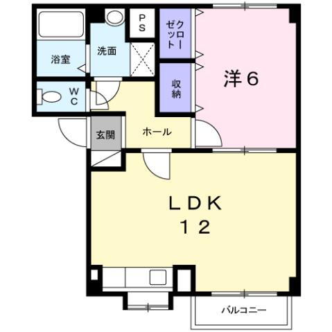 富山県富山市婦中町速星 速星駅 1LDK アパート 賃貸物件詳細