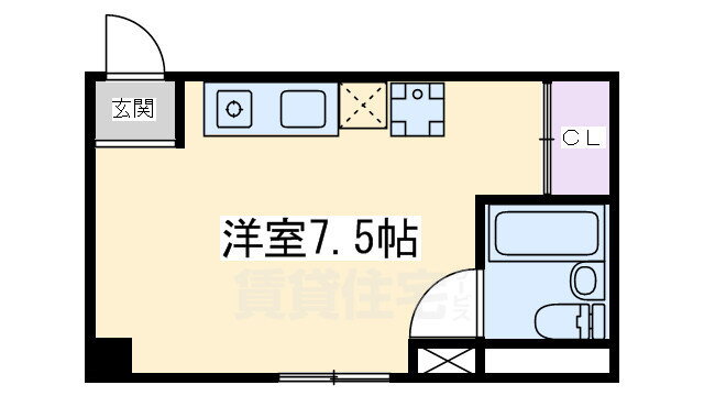 京都府京都市南区東九条東御霊町 九条駅 ワンルーム マンション 賃貸物件詳細