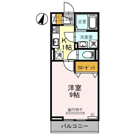 埼玉県さいたま市西区大字指扇 西大宮駅 1K アパート 賃貸物件詳細
