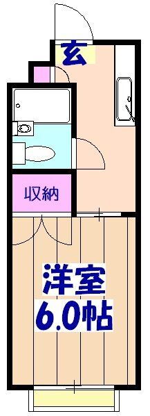 千葉県船橋市夏見３ 船橋駅 1K アパート 賃貸物件詳細