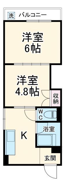 愛知県名古屋市南区三吉町４ 柴田駅 2K マンション 賃貸物件詳細