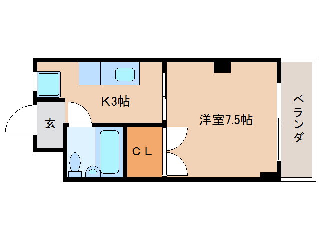 奈良県奈良市二条町１ 大和西大寺駅 1K マンション 賃貸物件詳細