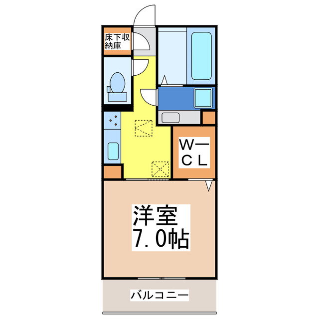 熊本県八代市高下西町 1K アパート 賃貸物件詳細