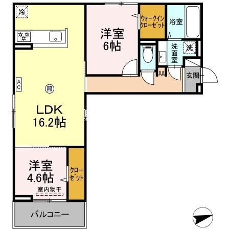 福岡県筑後市大字徳久 羽犬塚駅 2LDK アパート 賃貸物件詳細
