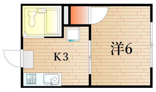 山口県下関市綾羅木南町３ 綾羅木駅 1K アパート 賃貸物件詳細