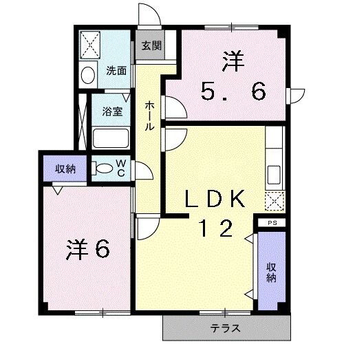 福井県小浜市山王前２ 小浜駅 2LDK アパート 賃貸物件詳細