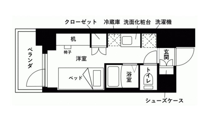 千葉県船橋市前原西２ 津田沼駅 ワンルーム マンション 賃貸物件詳細
