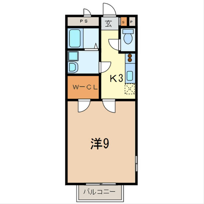 埼玉県さいたま市西区宮前町 日進駅 1K アパート 賃貸物件詳細