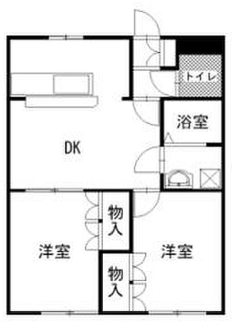 栃木県佐野市奈良渕町 堀米駅 2DK アパート 賃貸物件詳細