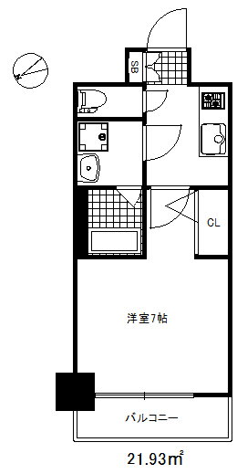 ワールドアイ神戸ハーバーランド２ 4階 1K 賃貸物件詳細