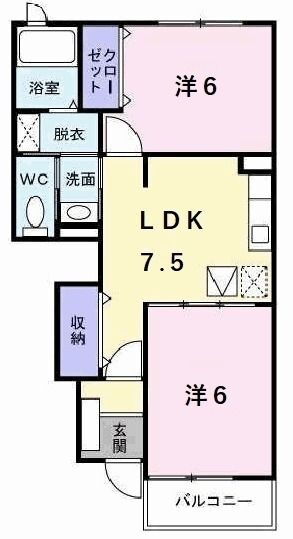 兵庫県西脇市郷瀬町 新西脇駅 2DK アパート 賃貸物件詳細