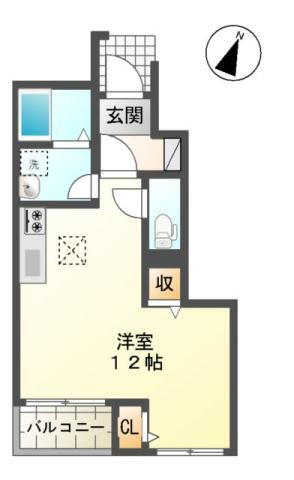 茨城県つくば市樋の沢 ひたち野うしく駅 1K アパート 賃貸物件詳細