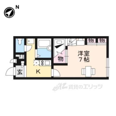 滋賀県彦根市川瀬馬場町 河瀬駅 1K アパート 賃貸物件詳細