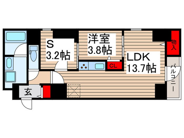 コンフォリア南千住 1階 1SLDK 賃貸物件詳細