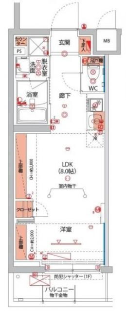 東京都杉並区井草２ 下井草駅 1LDK マンション 賃貸物件詳細
