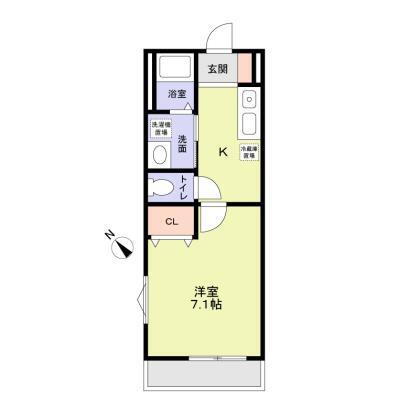 千葉県流山市向小金３ 南柏駅 1K アパート 賃貸物件詳細