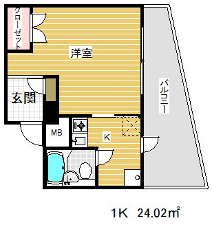 兵庫県神戸市中央区花隈町 花隈駅 1K マンション 賃貸物件詳細