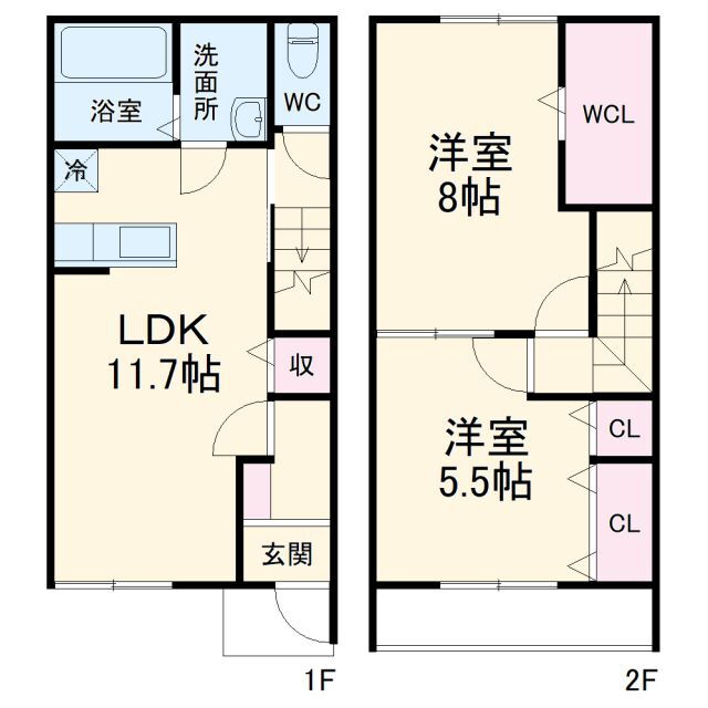 茨城県かすみがうら市深谷 神立駅 2LDK 一戸建て 賃貸物件詳細