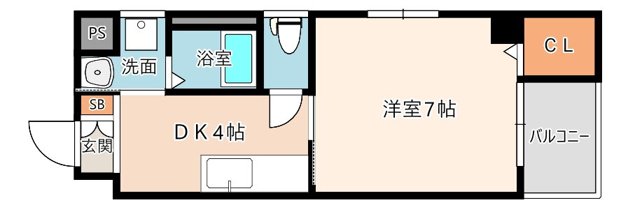 大阪府大阪市西成区岸里東１ 天神ノ森駅 1DK マンション 賃貸物件詳細