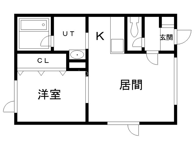 北海道釧路市星が浦北３ 1LDK アパート 賃貸物件詳細