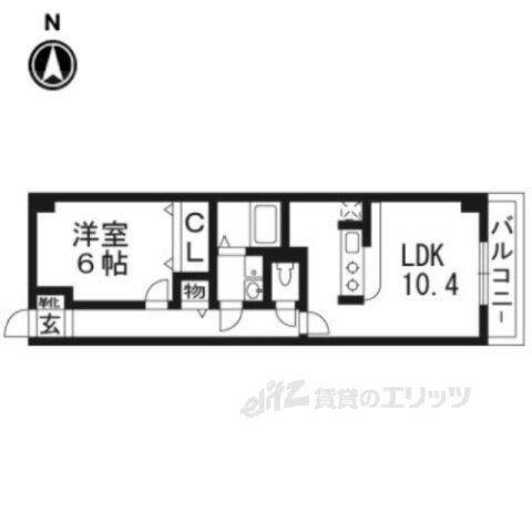 京都府京都市南区上鳥羽大柳町 京都駅 1LDK マンション 賃貸物件詳細