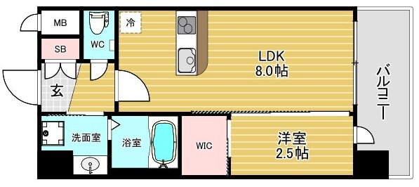 大阪府大阪市西区南堀江４ ドーム前千代崎駅 1LDK マンション 賃貸物件詳細