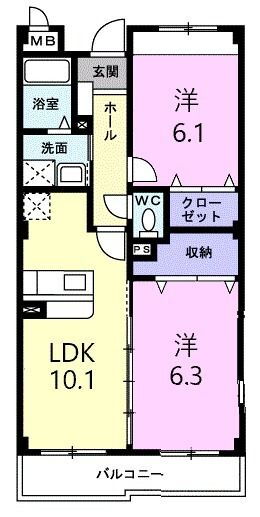 愛知県名古屋市守山区竜泉寺２ 大曽根駅 2LDK マンション 賃貸物件詳細