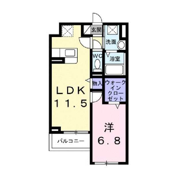 東京都世田谷区大蔵１ 祖師ヶ谷大蔵駅 1LDK アパート 賃貸物件詳細