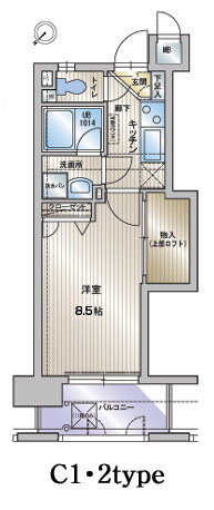 福岡県福岡市博多区博多駅東１ 博多駅 1K マンション 賃貸物件詳細